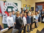 Ślubowanie uczniów klas pierwszych; Mszana Dolna 18 października 2018